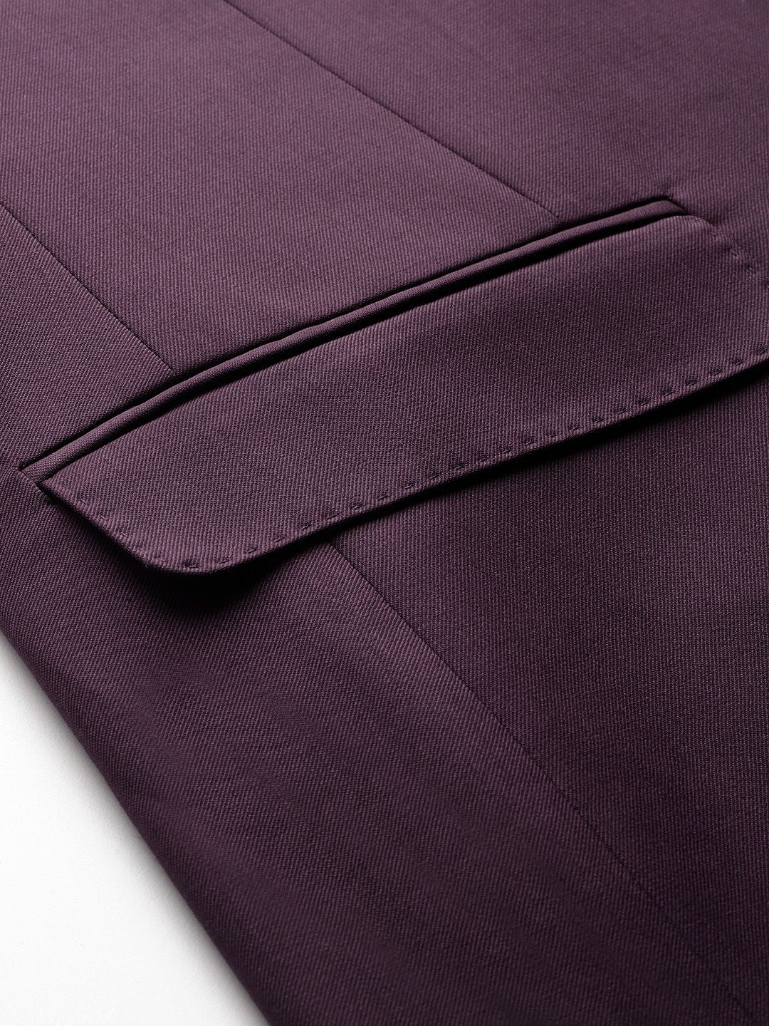 Park Avenue Notched Lapel Collar 2 Piece Formal Suit - Image 7