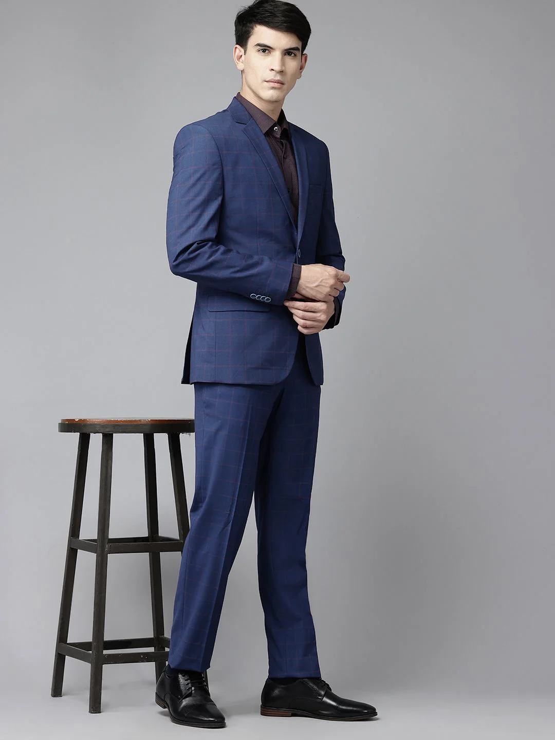 Park Avenue Notched Lapel Collar Formal Blazer & Trouser - Image 6