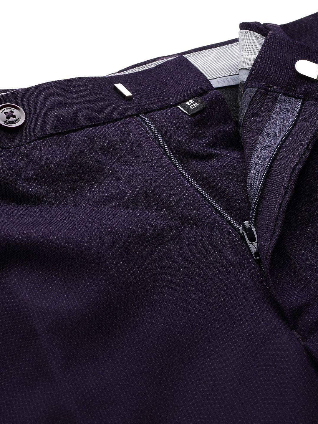 Park Avenue Notched Lapel Collar Slim Fit 2 Piece Formal Suit - Image 3