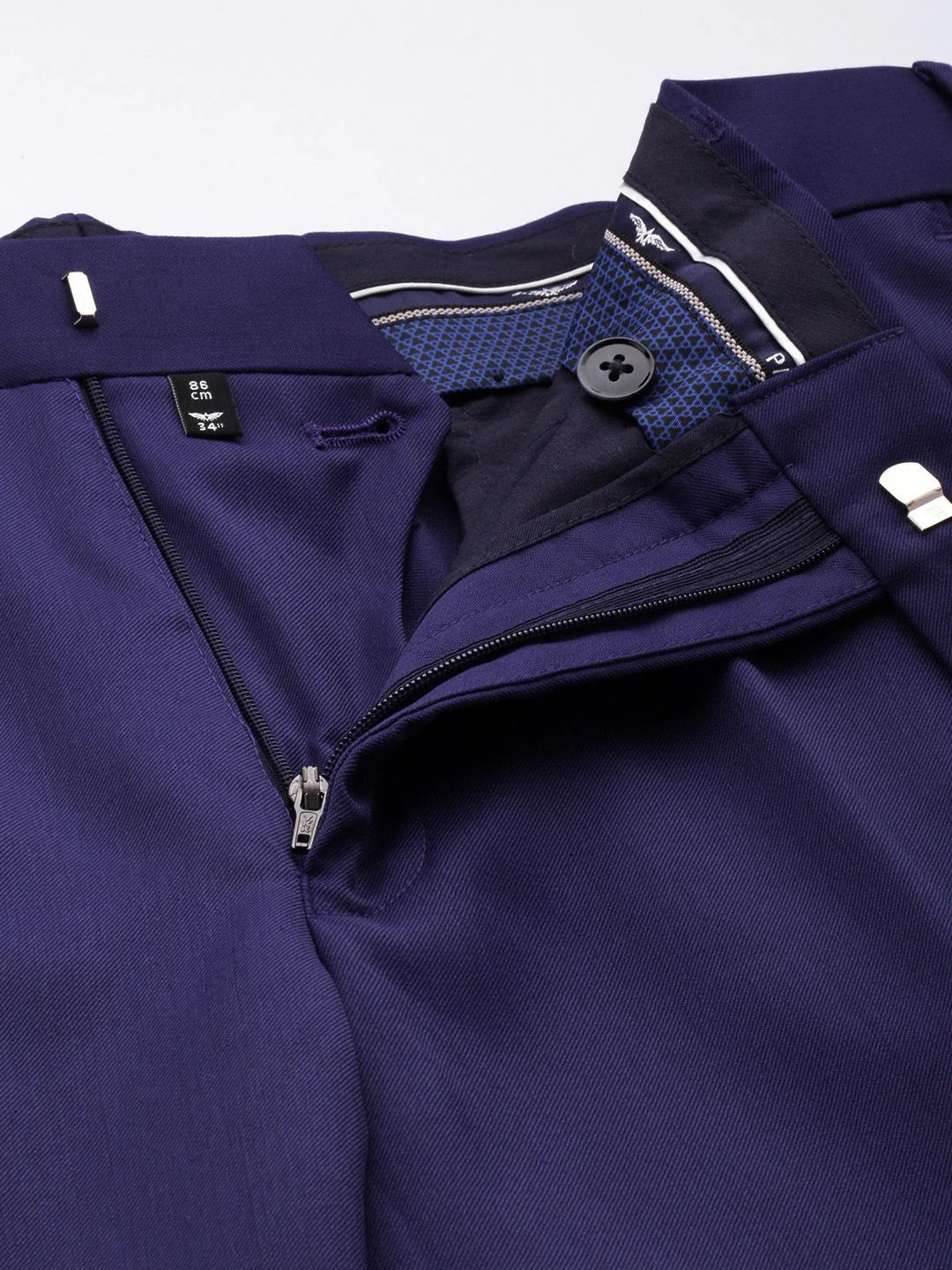 Park Avenue Notched Lapel Single-Breasted Formal 2 Piece Suits - Image 3