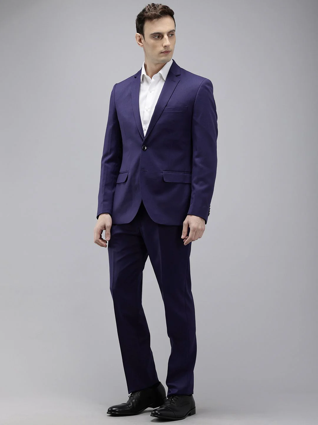 Park Avenue Notched Lapel Single-Breasted Formal 2 Piece Suits - Image 5