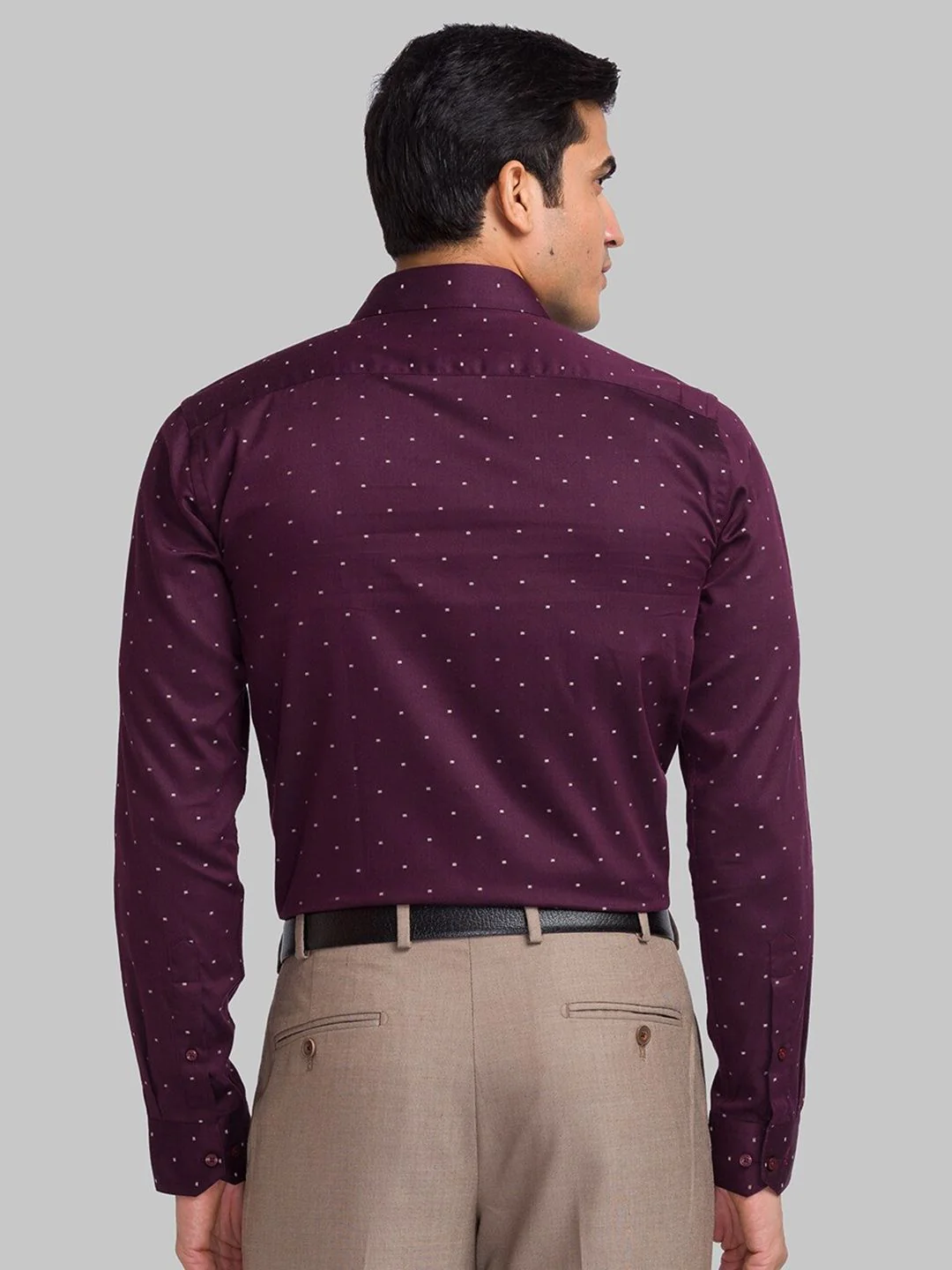 Park Avenue Printed Cotton Opaque Formal Shirt - Image 4