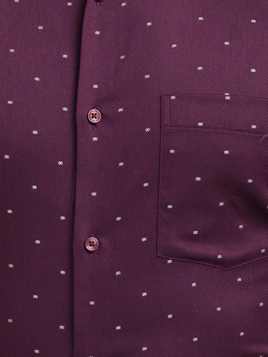 Park Avenue Printed Cotton Opaque Formal Shirt - Image 7