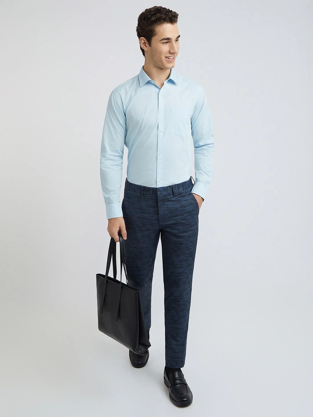 Park Avenue Pure Cotton Slim Fit Opaque Formal Shirt - Image 6