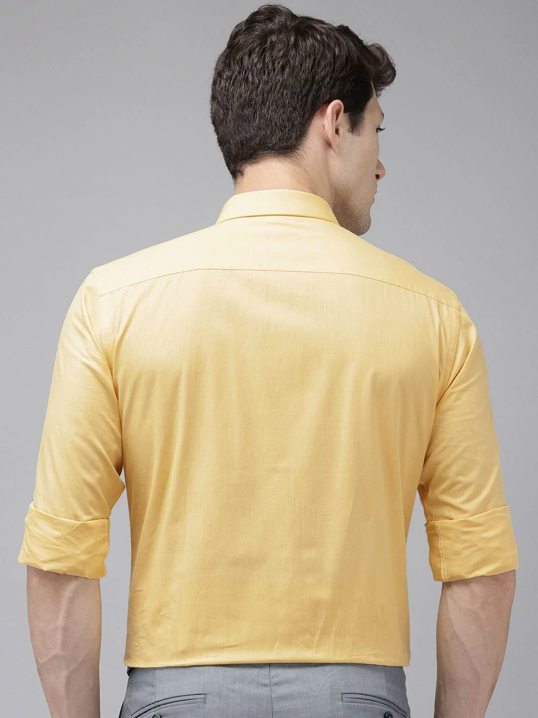 Park Avenue Pure Cotton Slim Fit Opaque Formal Shirt - Image 4