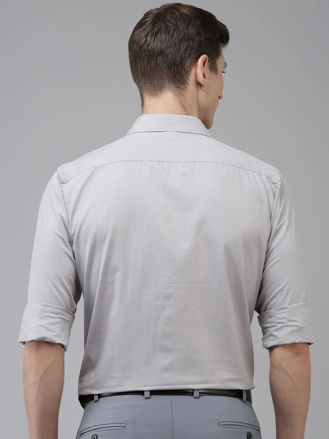 Park Avenue Pure Cotton Slim Fit Opaque Formal Shirt - Image 4