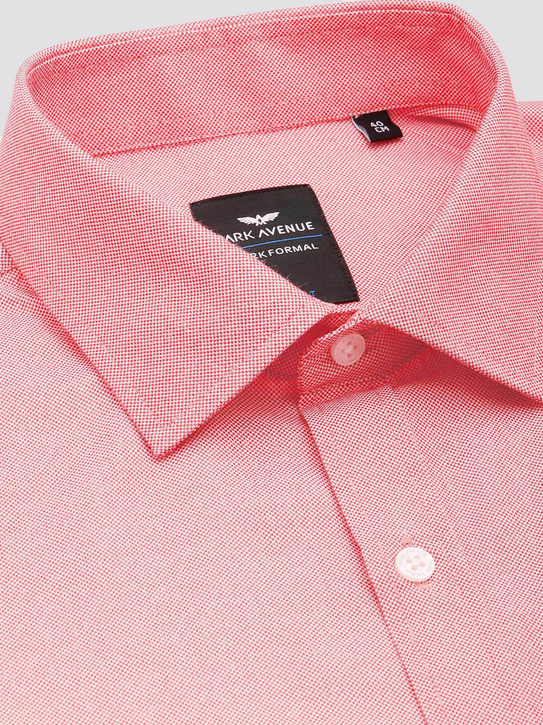 Park Avenue Self-Design Slim Fit Formal Shirt - Image 2