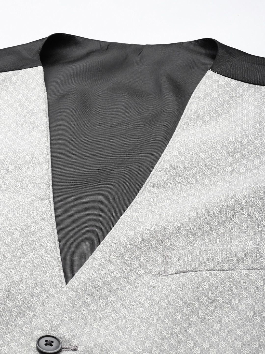 Park Avenue Single Breasted Slim Fit 3-Piece Formal Suit - Image 6