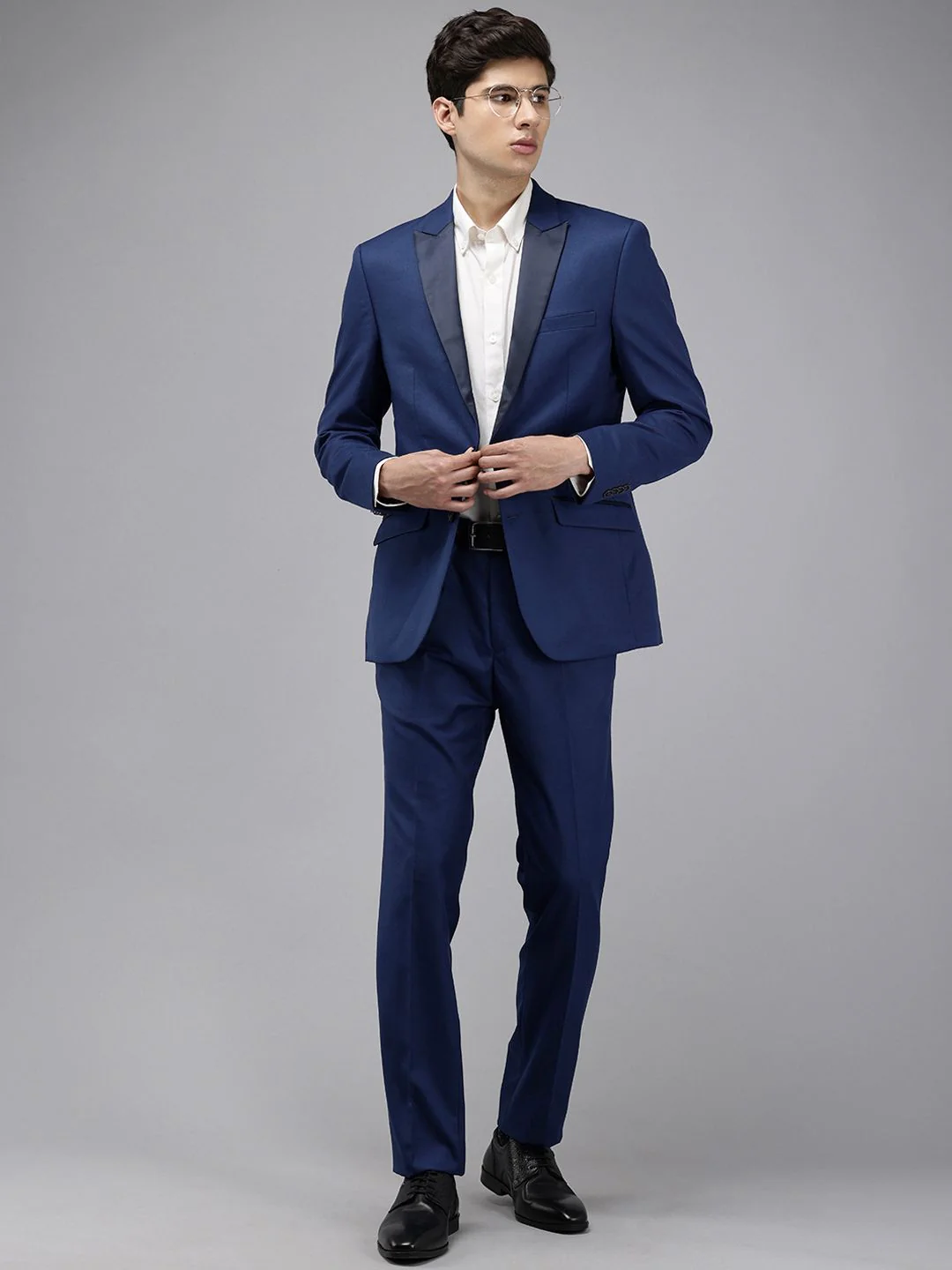 Park Avenue Single Breasted Super Slim Fit 2 Piece Party Suits - Image 6
