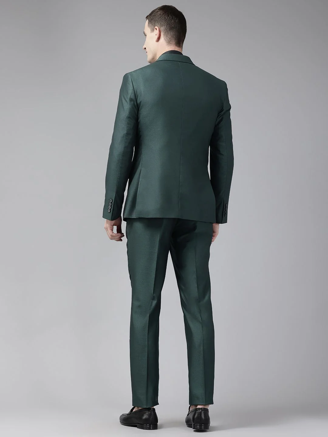 Park Avenue Slim Fit 3 Piece Formal Suit - Image 3