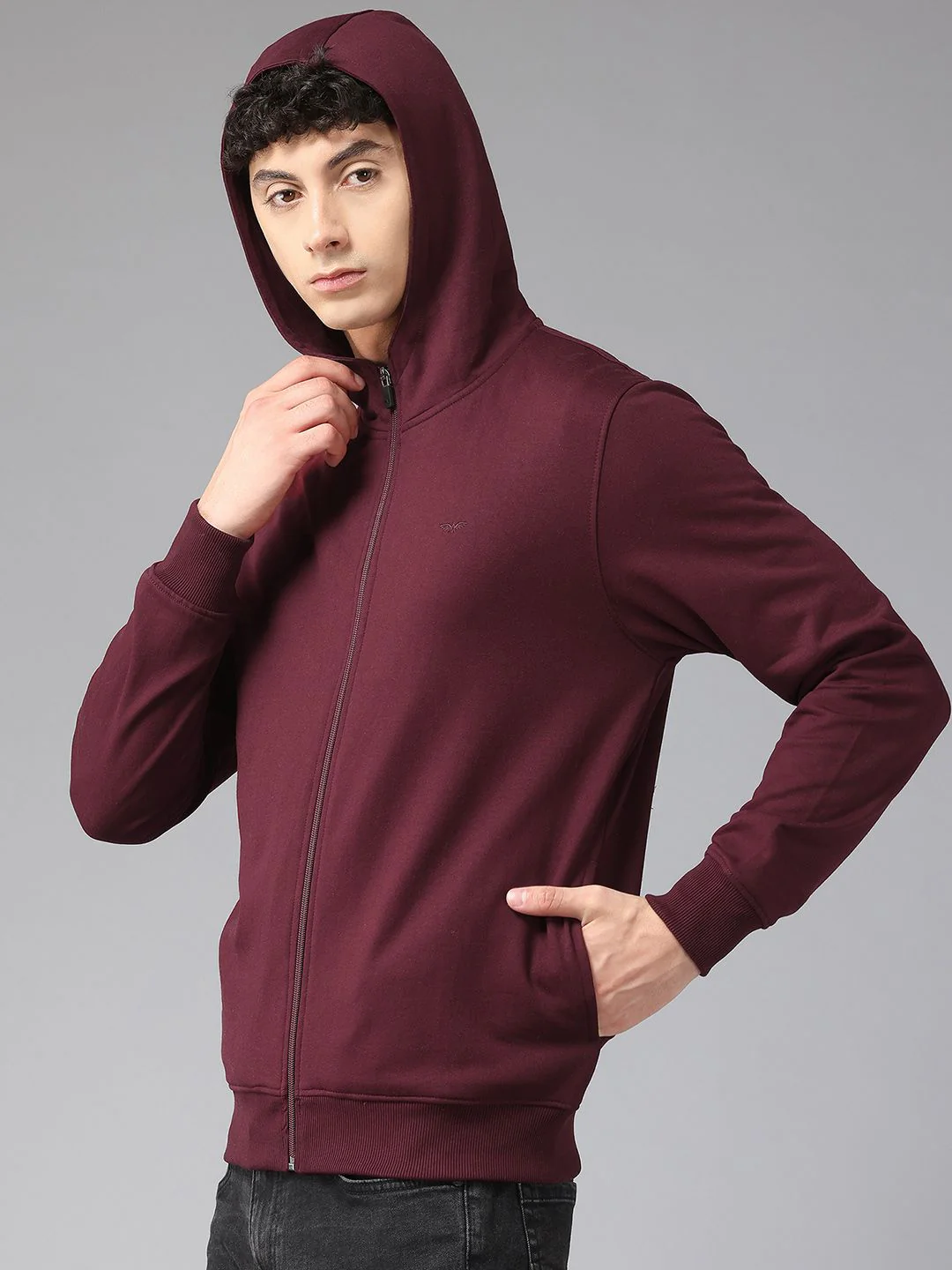 Park Avenue Slim Fit Hooded Sweatshirt - Image 3