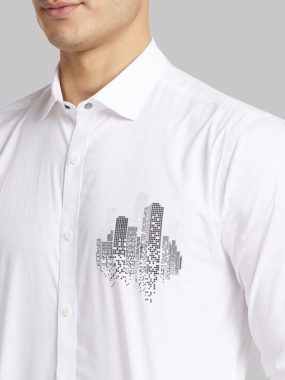 Park Avenue Slim Fit Long Sleeves Cotton Opaque Casual Shirt - Image 2