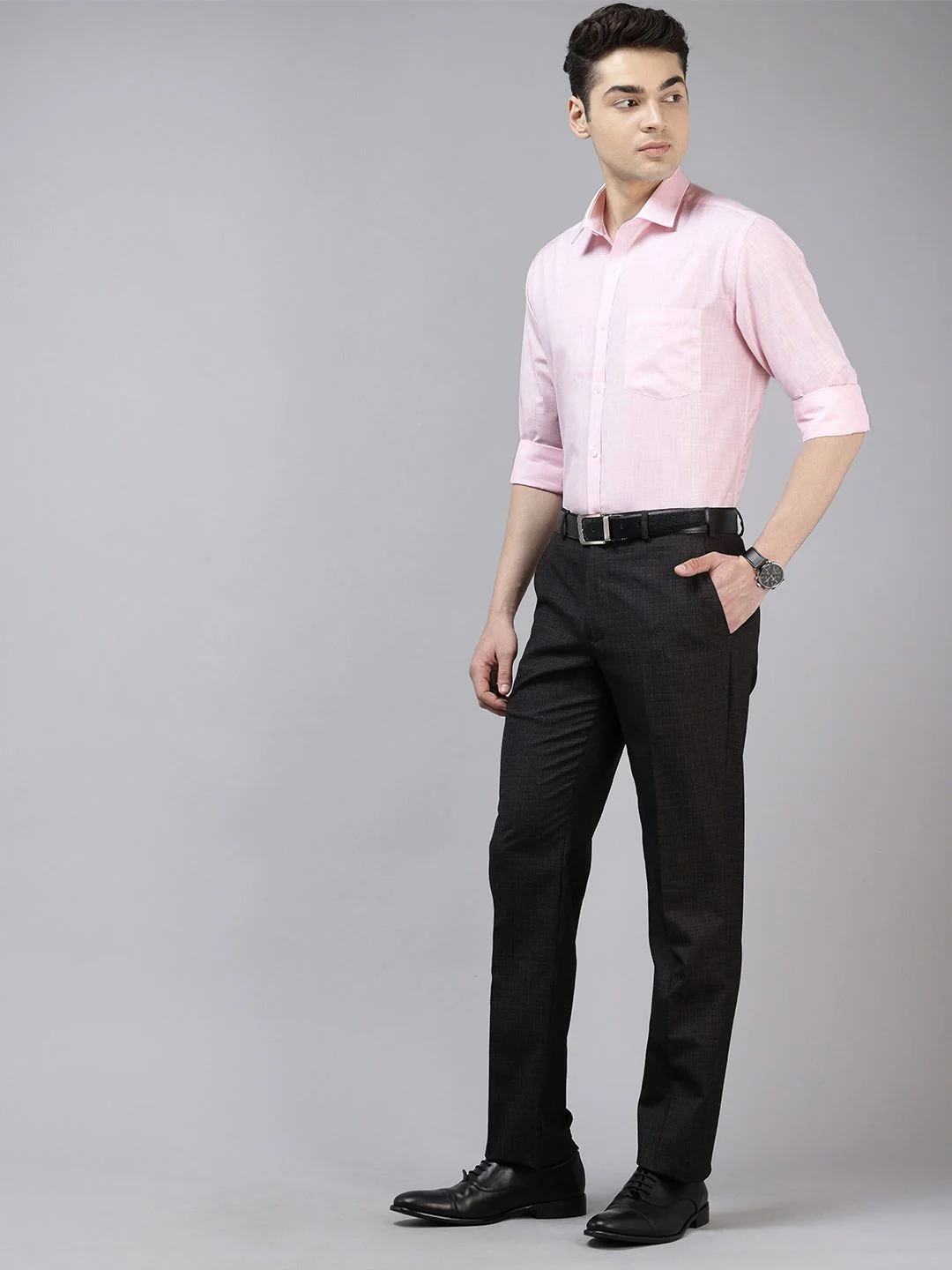 Park Avenue Slim Fit Opaque Formal Shirt - Image 6