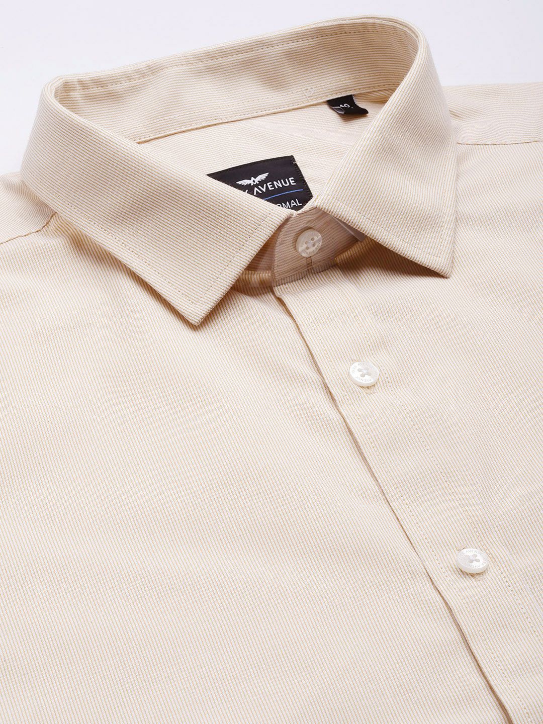 Park Avenue Slim Fit Pinstriped Formal Shirt - Image 2