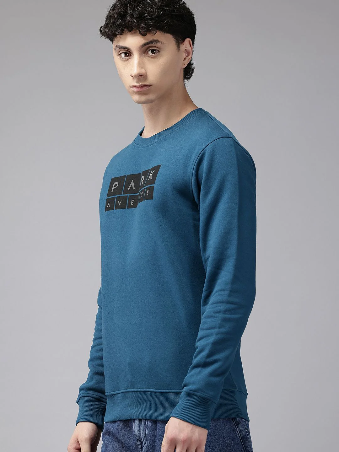 Park Avenue Slim Fit Printed Sweatshirt - Image 3