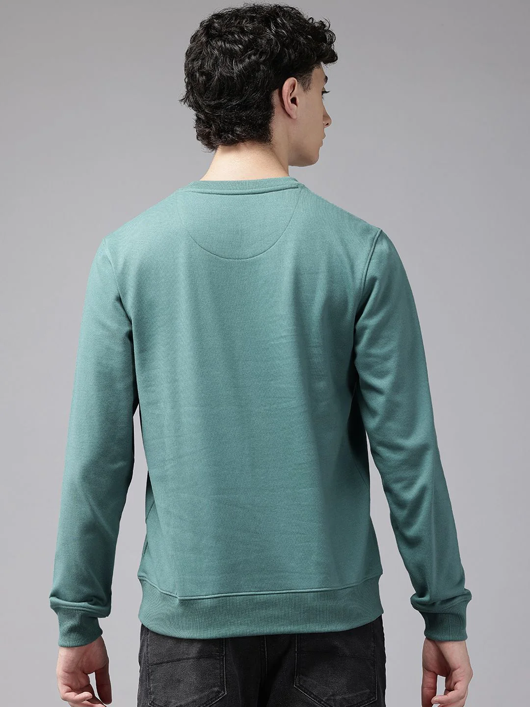 Park Avenue Slim Fit Printed Sweatshirt - Image 5