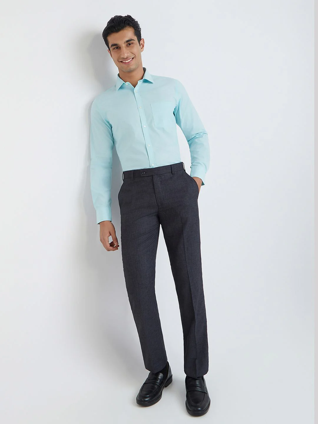 Park Avenue Slim Fit Pure Cotton Formal Shirt - Image 6