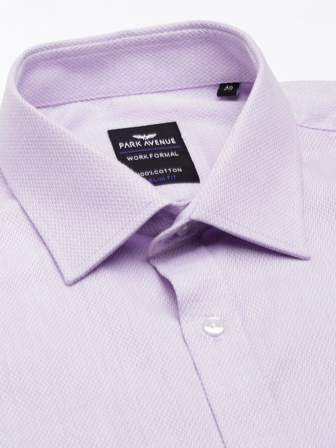 Park Avenue Slim Fit Pure Cotton Formal Shirt - Image 2
