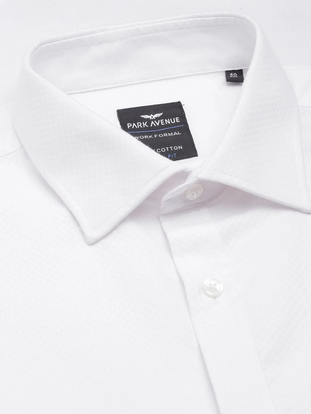 Park Avenue Slim Fit Pure Cotton Formal Shirt - Image 2