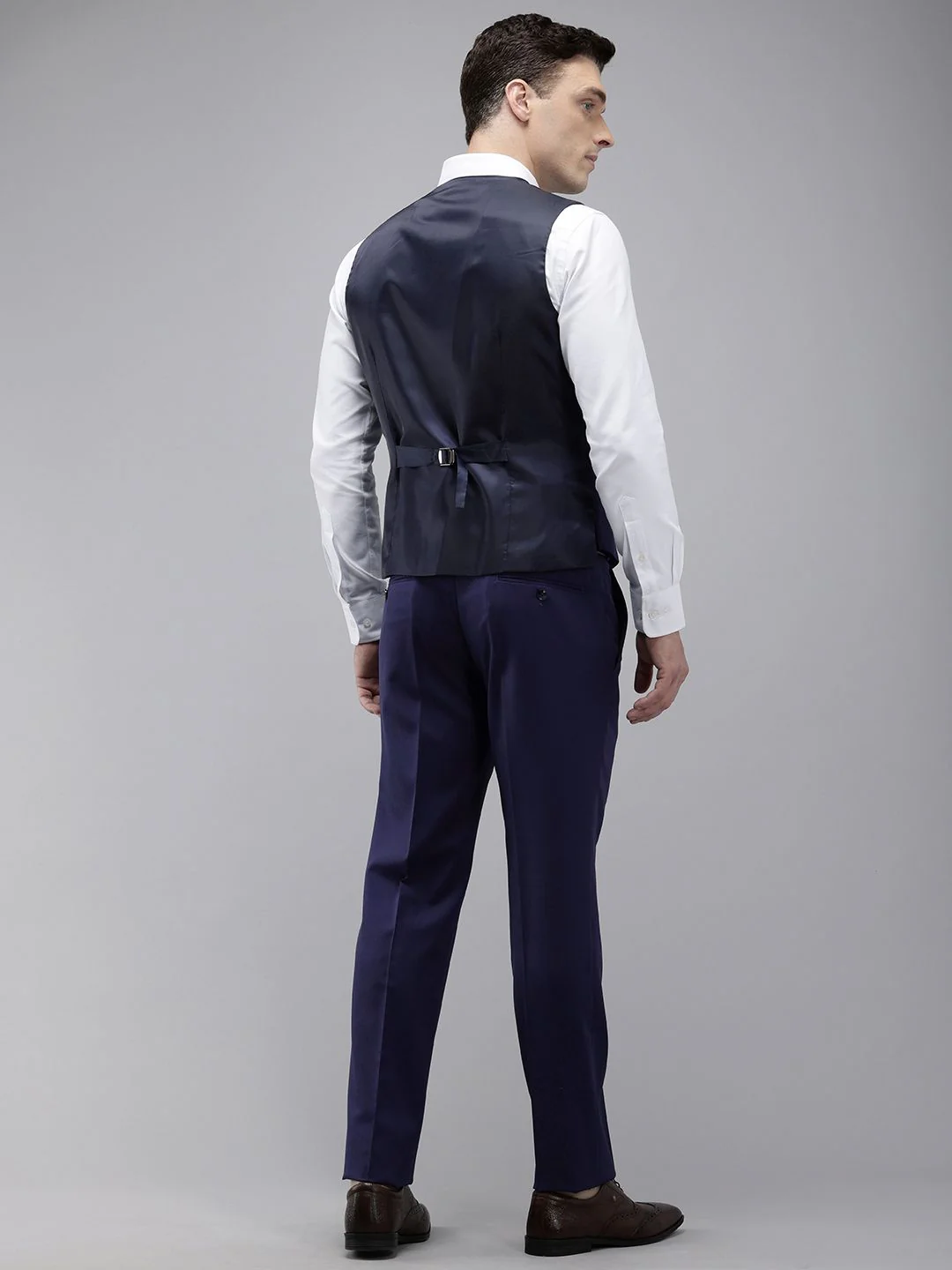 Park Avenue Super Slim Fit 3 Piece Formal Suit - Image 3
