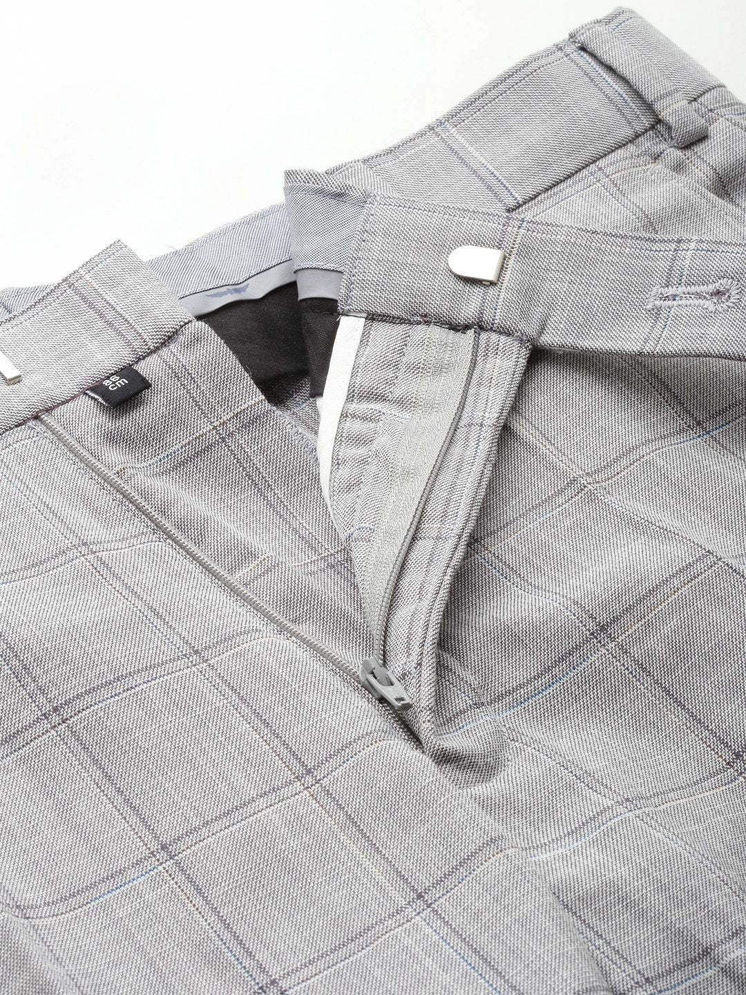 Park Avenue Super Slim Fit Notched Lapel Collar 2 Piece Formal Suit - Image 3