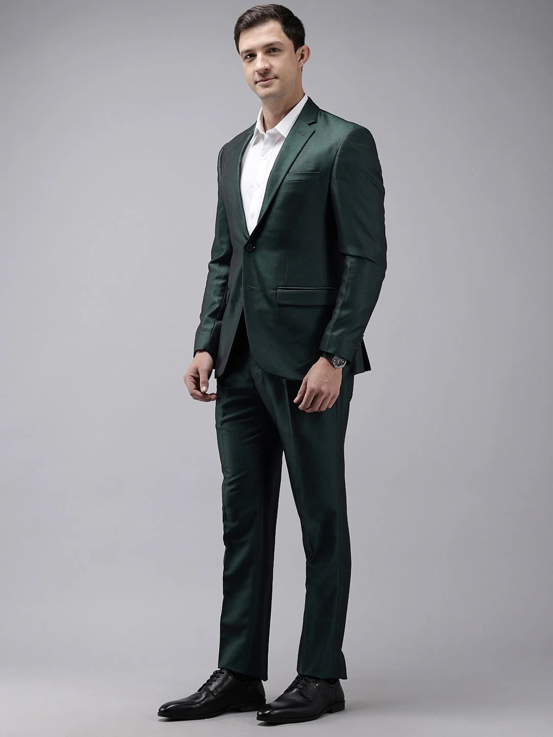 Park Avenue Super Slim Fit Single Breasted Party Wear Blazer and Trouser - Image 5
