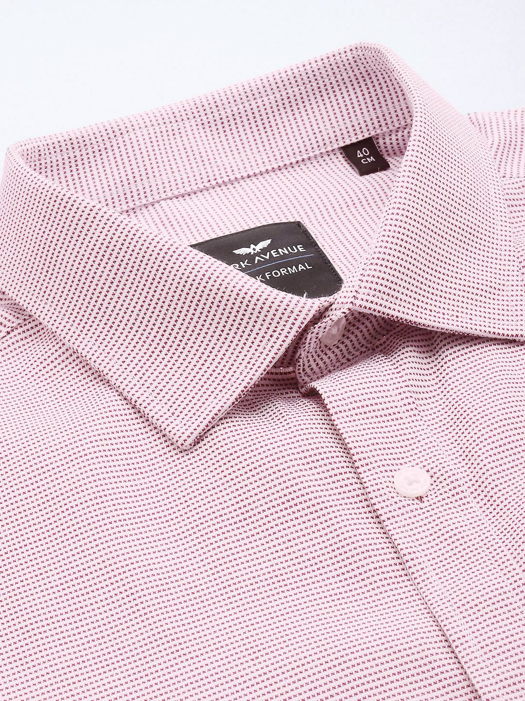 Park Avenue Textured Slim Fit Formal Shirt - Image 2