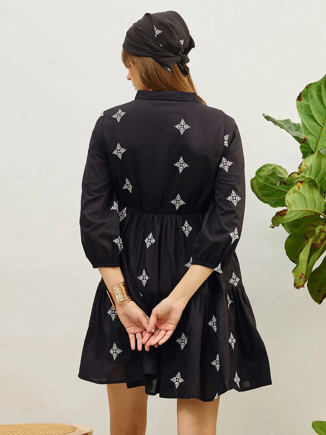Pink Paprika by SASSAFRAS Floral Printed Fit & Flare Dress - Image 5