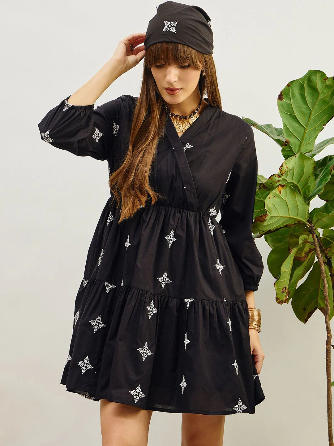 Pink Paprika by SASSAFRAS Floral Printed Fit & Flare Dress - Image 7