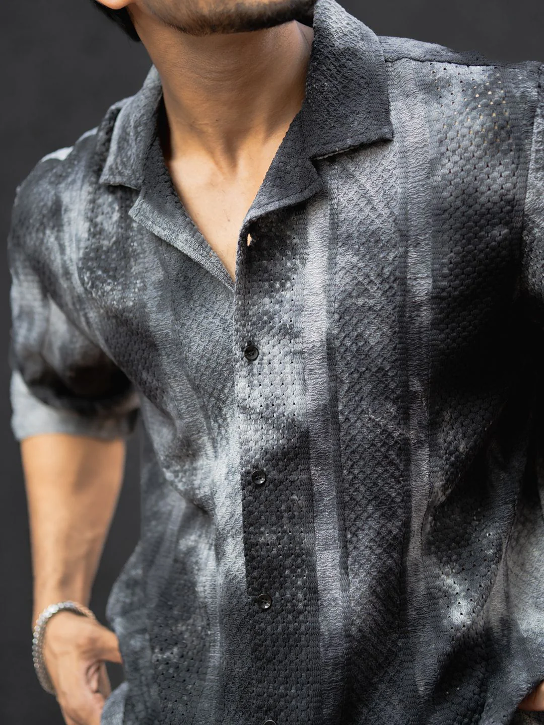Powerlook Abstract Print Regular Fit Casual Shirt - Image 2