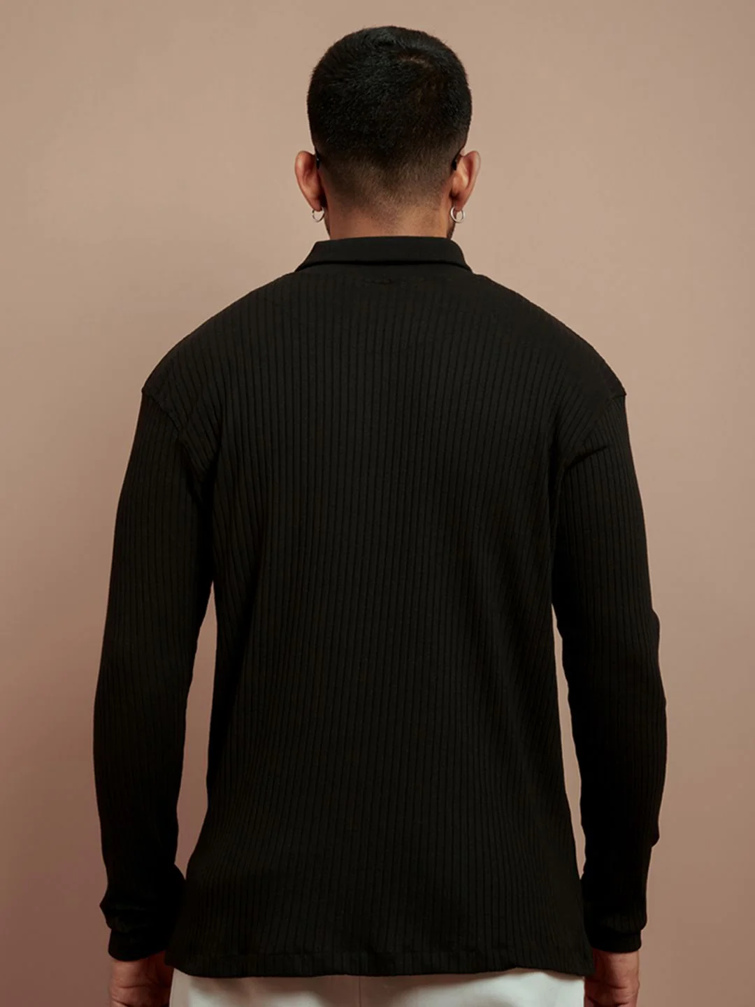 Powerlook Black Turtle Neck T-shirt - Image 5