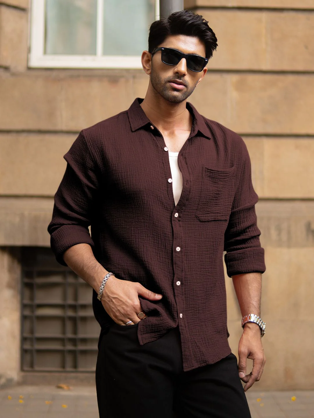 Powerlook Men Casual Shirt - Image 3