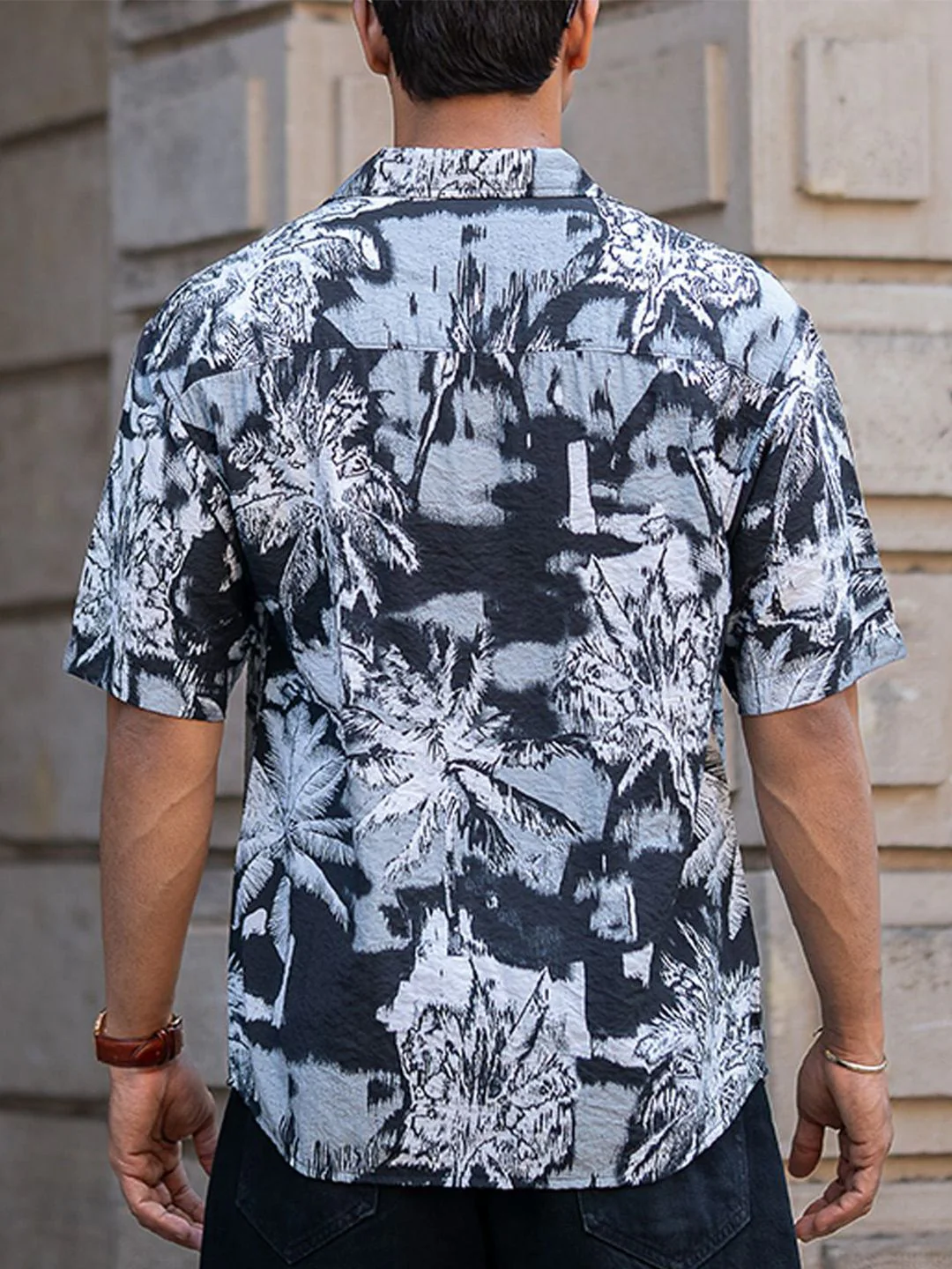 Powerlook Men Floral Opaque Printed Casual Shirt - Image 5