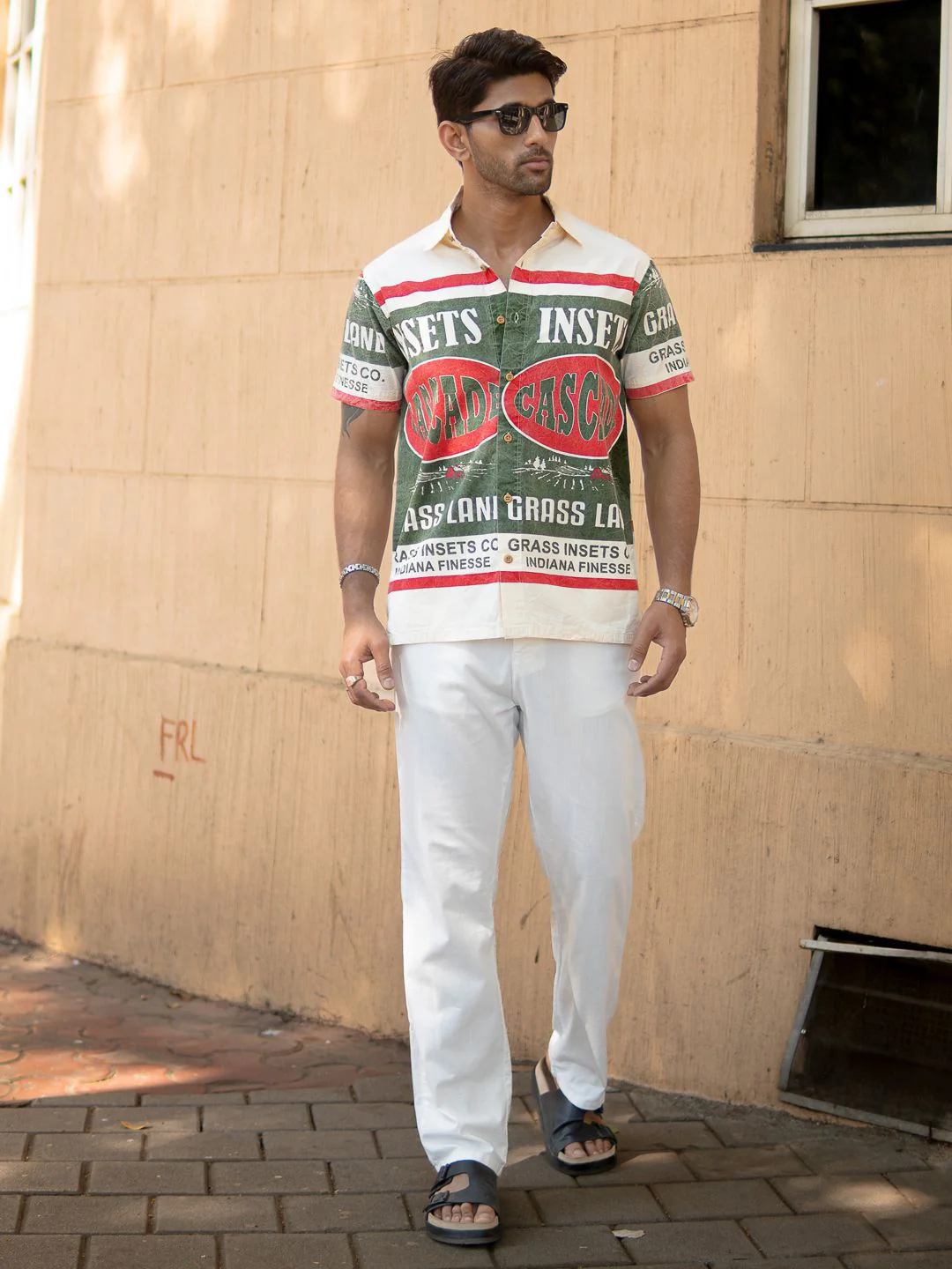 Powerlook Men Opaque Printed Casual Shirt - Image 7