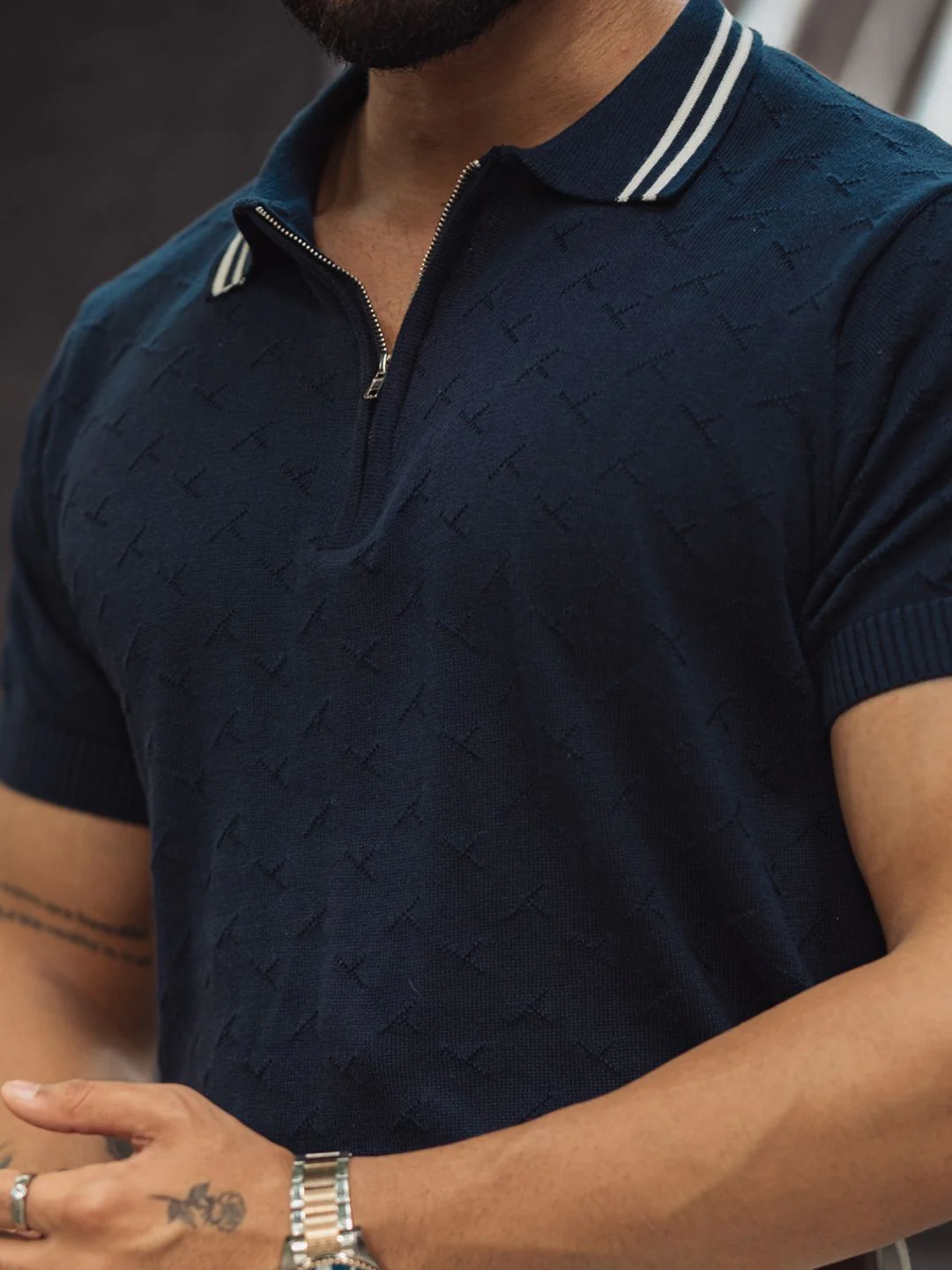 Powerlook Men Polo Collar T-shirt - Image 2