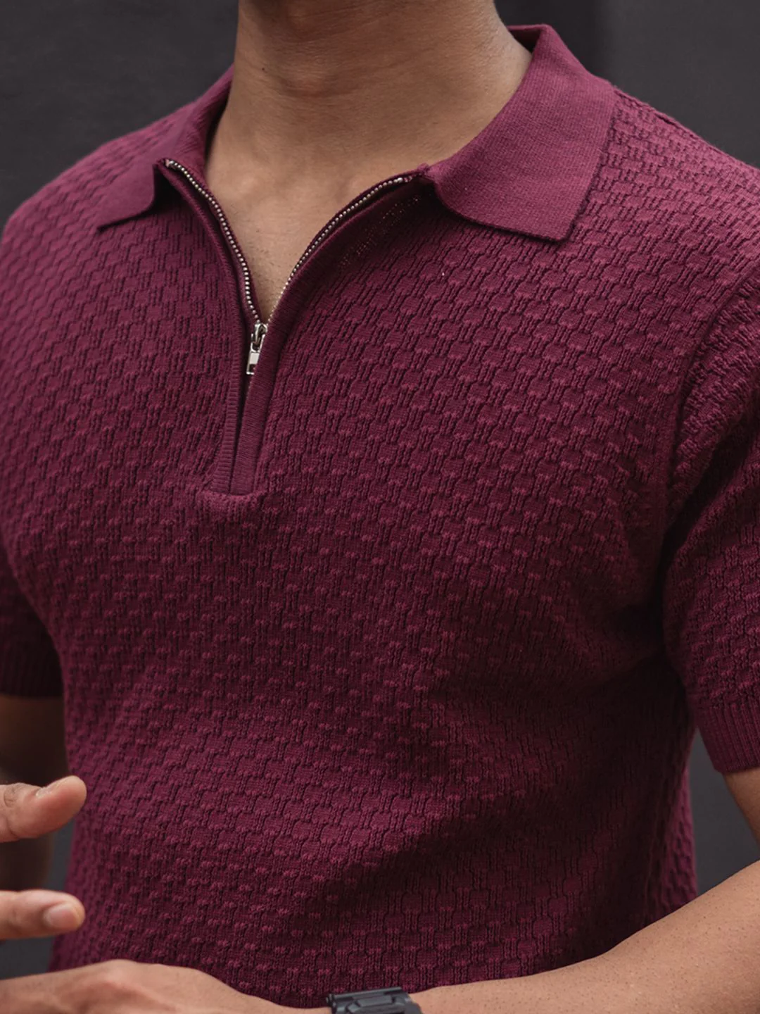 Powerlook Men Polo Collar T-shirt - Image 2