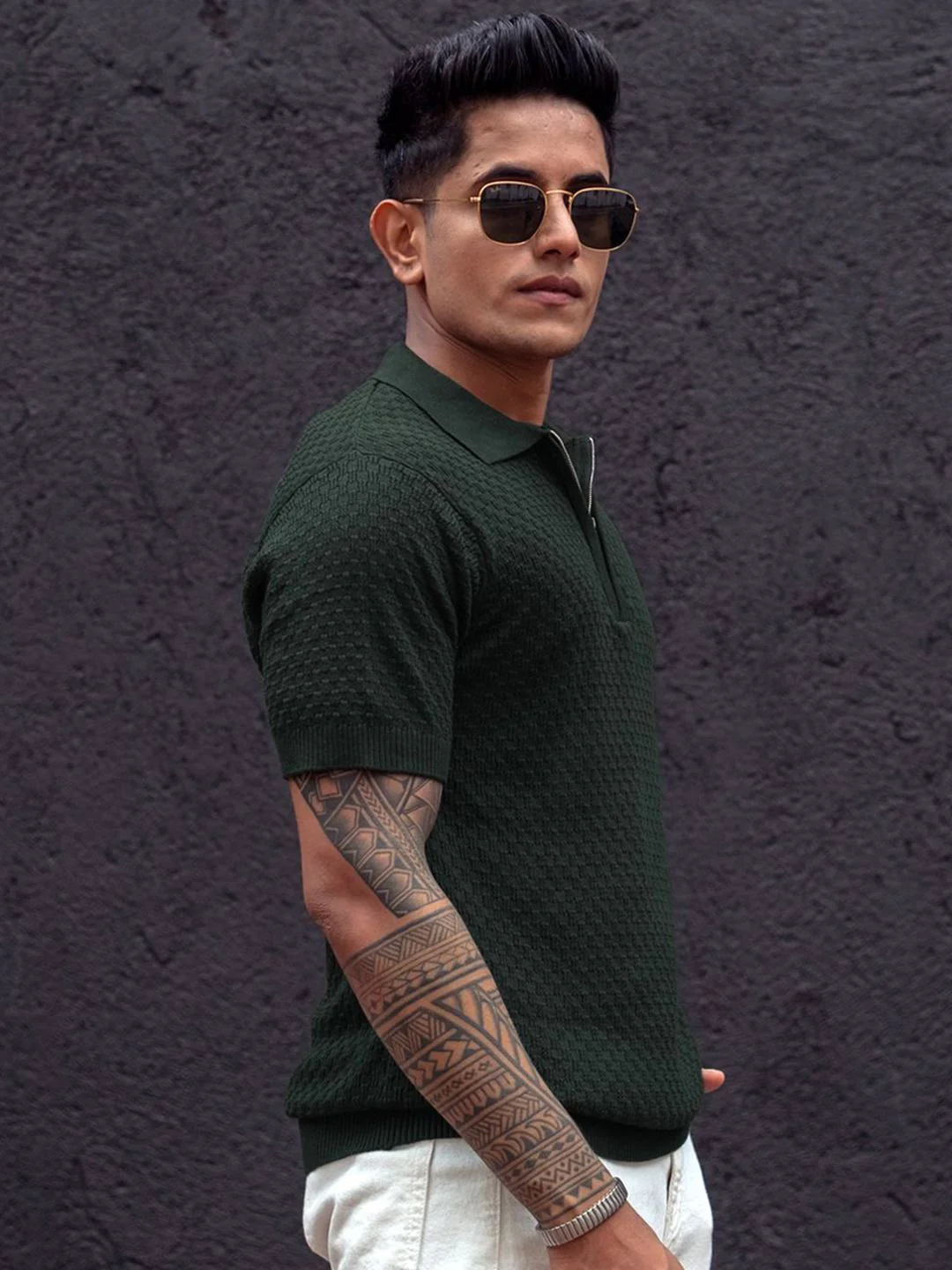Powerlook Men Polo Collar T-shirt - Image 3