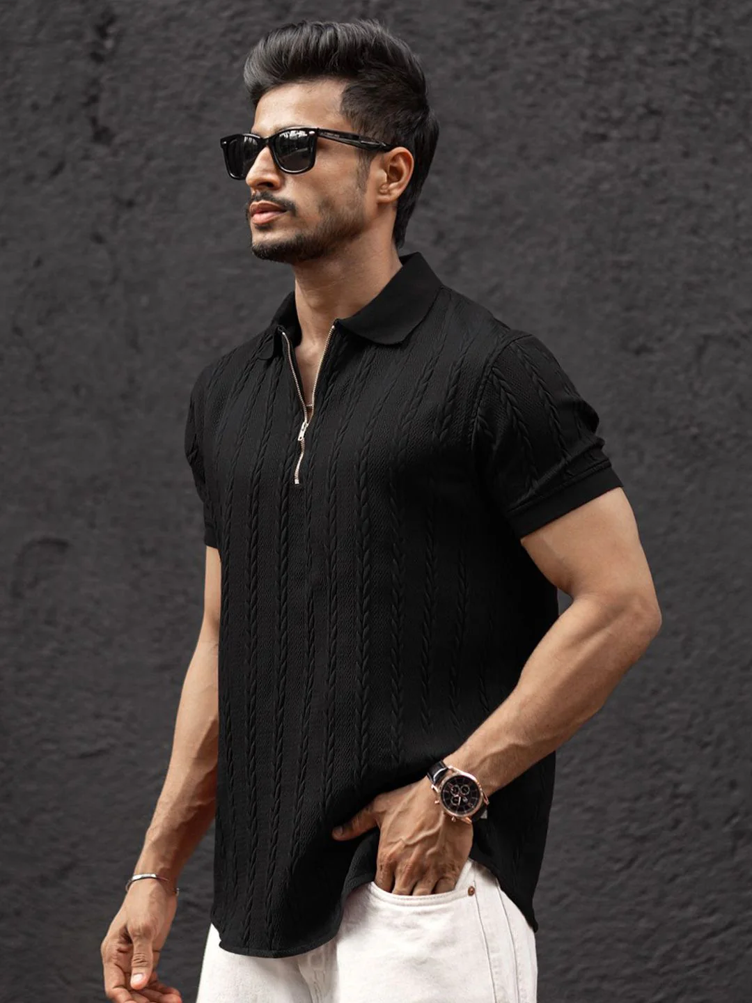 Powerlook Men Polo Collar T-shirt - Image 3
