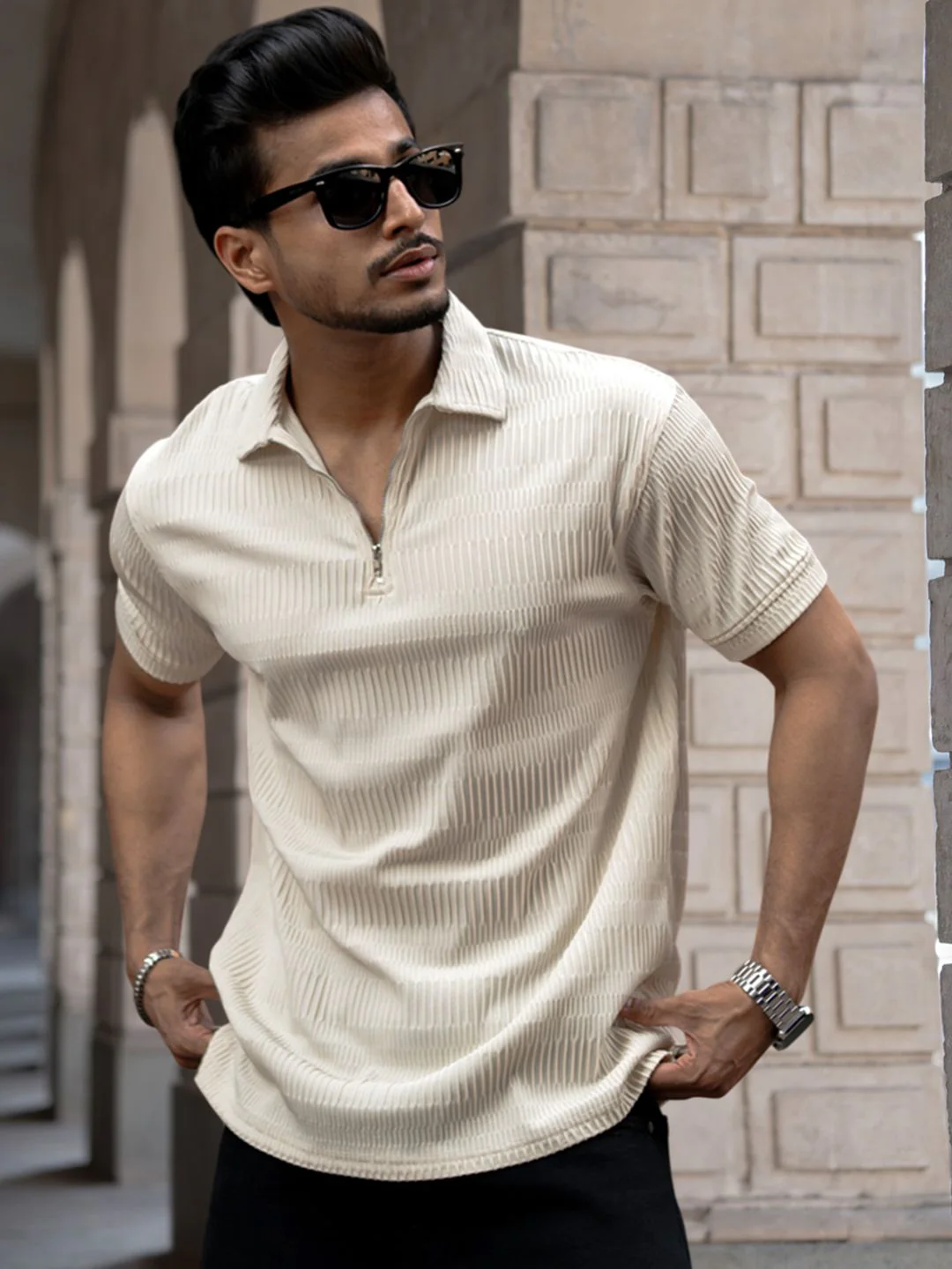 Powerlook Men Polo Collar T-shirt - Image 4