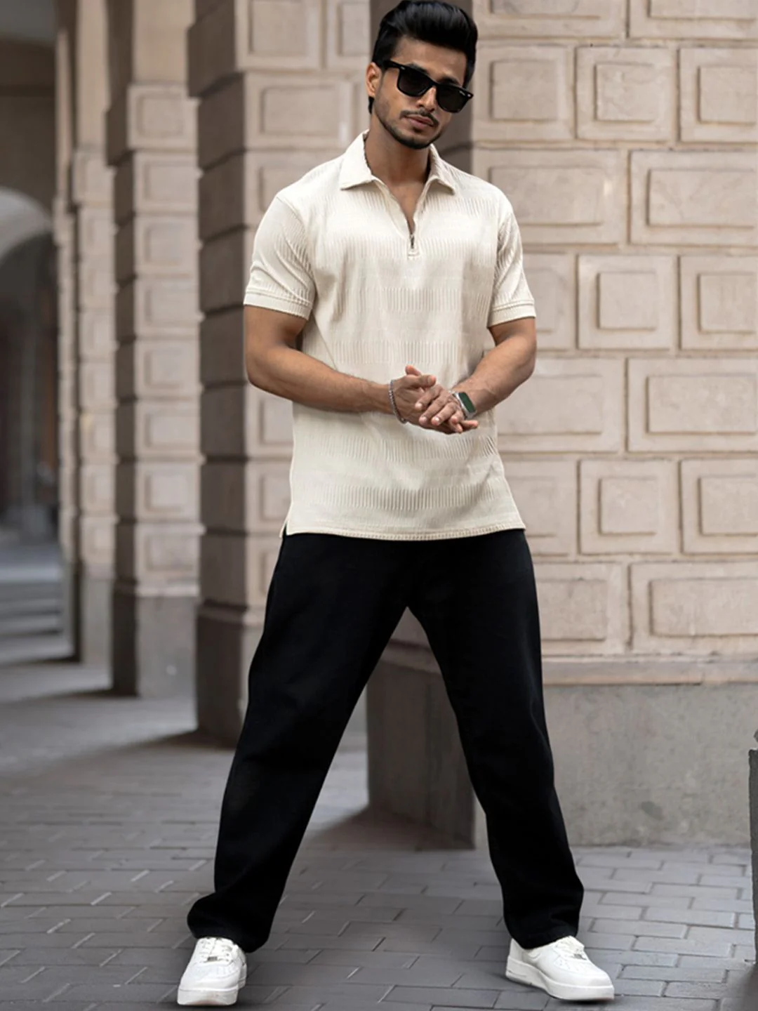 Powerlook Men Polo Collar T-shirt - Image 5