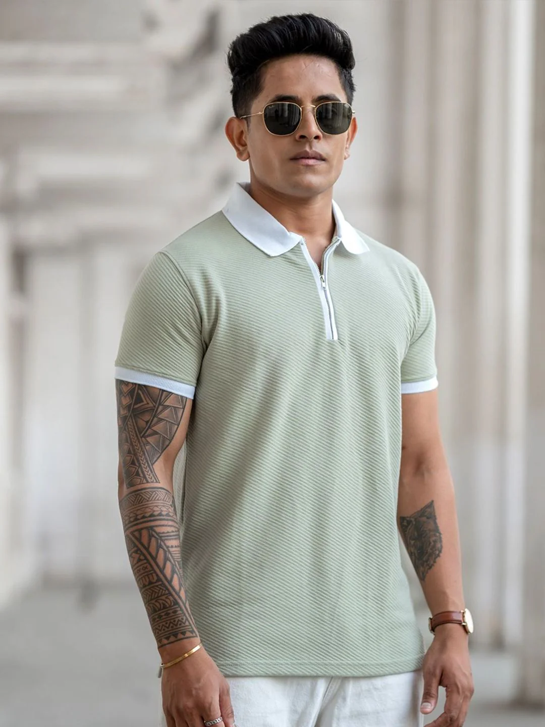 Powerlook Men Polo Collar T-shirt - Image 3