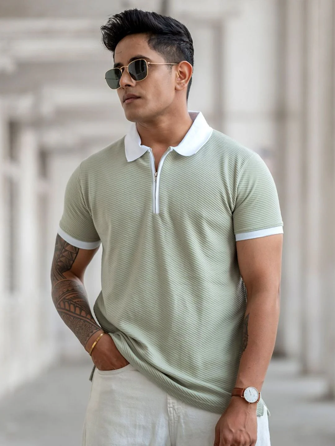 Powerlook Men Polo Collar T-shirt - Image 4