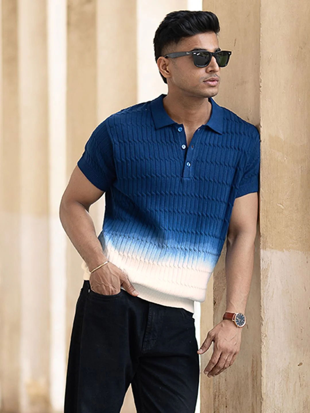 Powerlook Men Polo Collar T-shirt - Image 6
