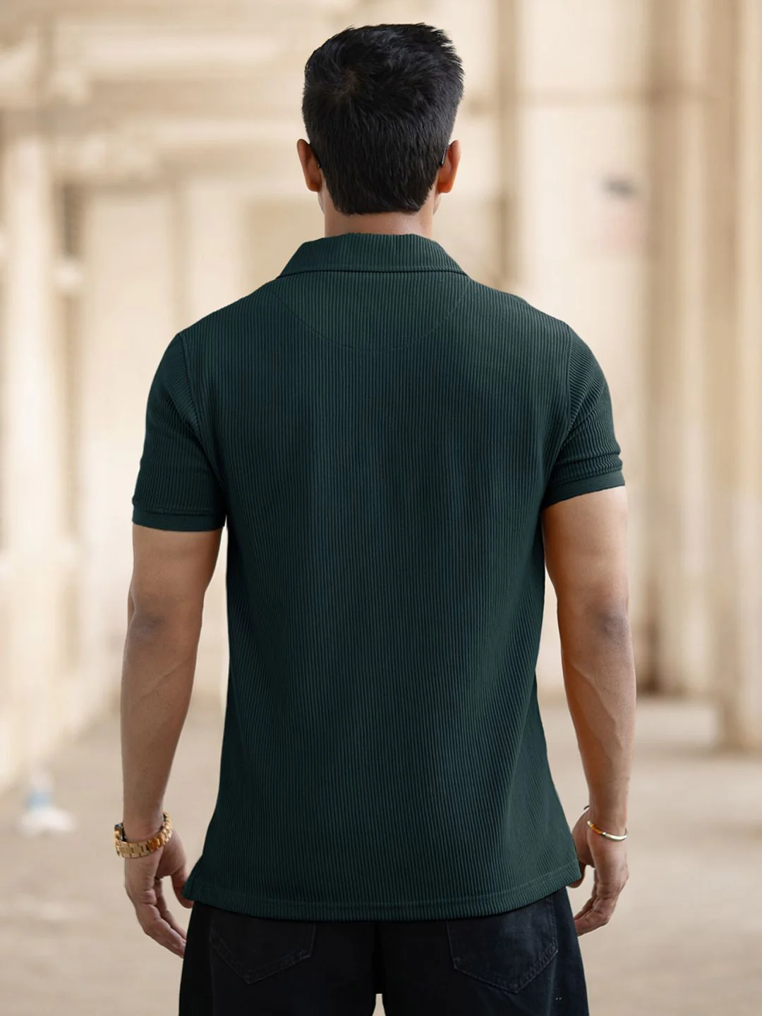 Powerlook Men Polo Collar T-shirt - Image 4