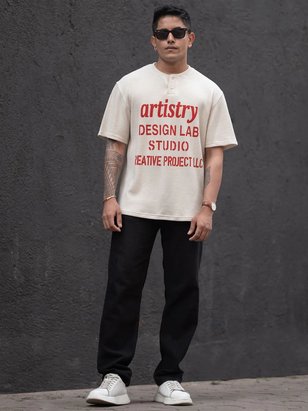 Powerlook Men Printed T-shirt - Image 4