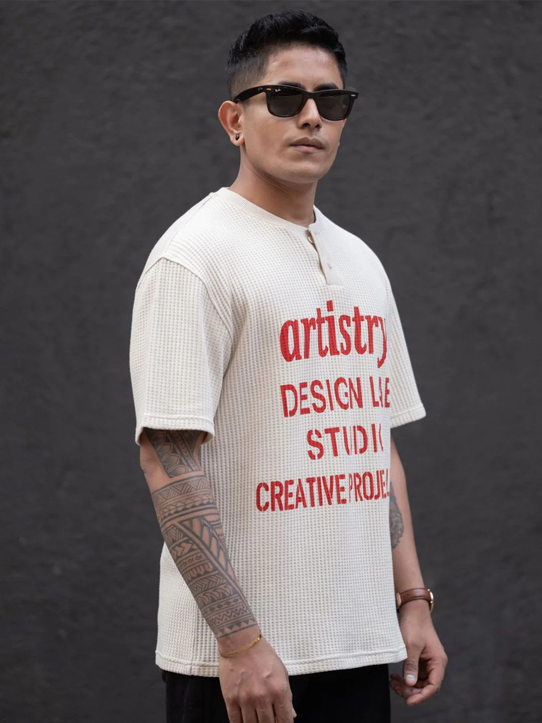 Powerlook Men Printed T-shirt - Image 5
