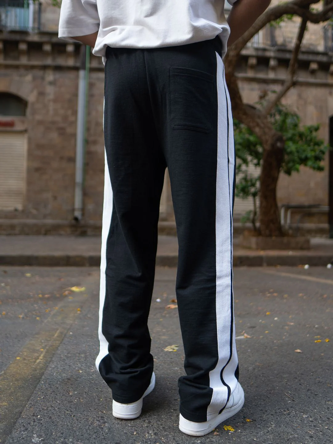 Powerlook Men Pure Cotton Mid-Rise Track Pant - Image 3