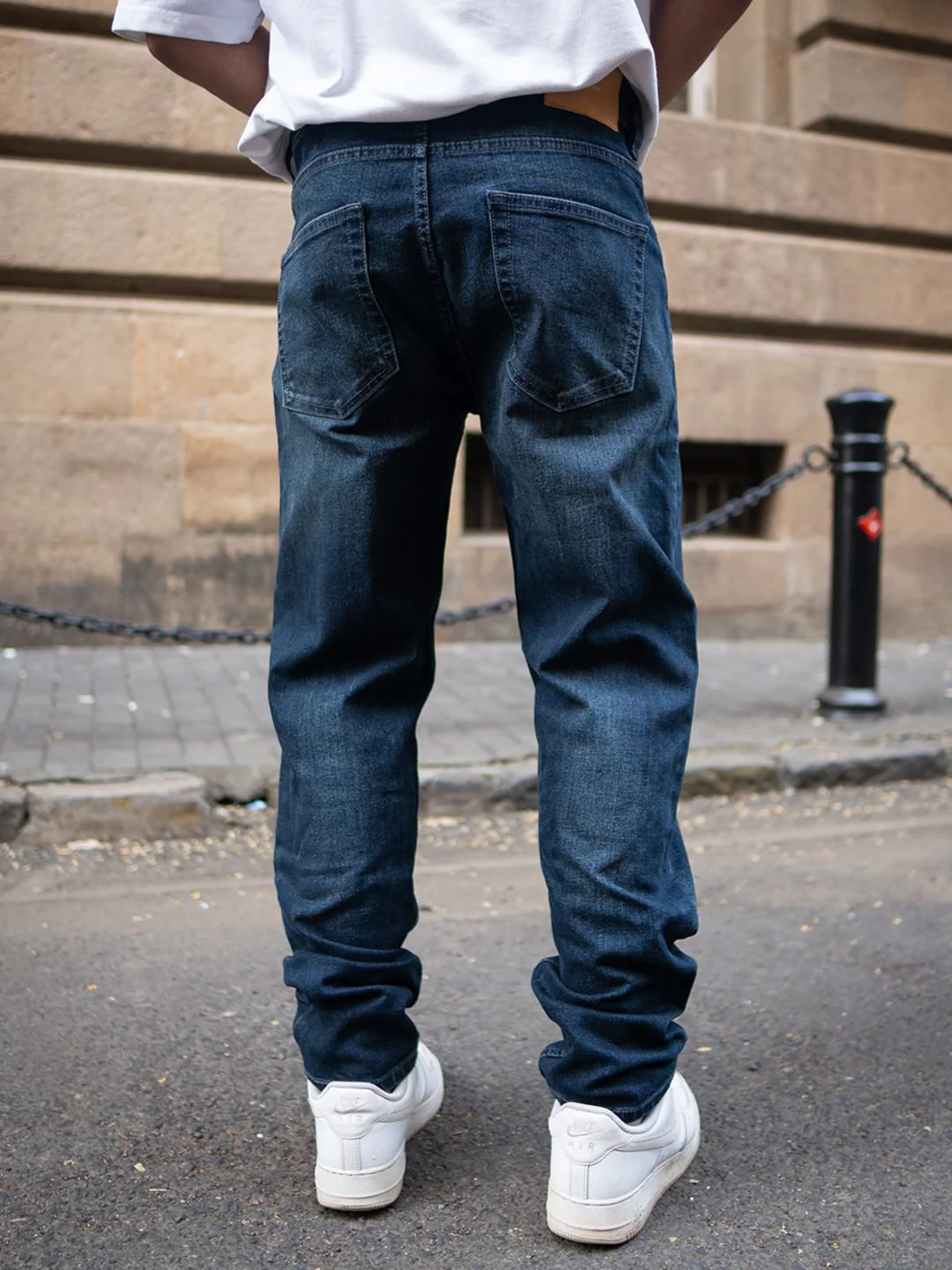 Powerlook Men Regular Fit Mid-Rise Cotton Jeans - Image 5