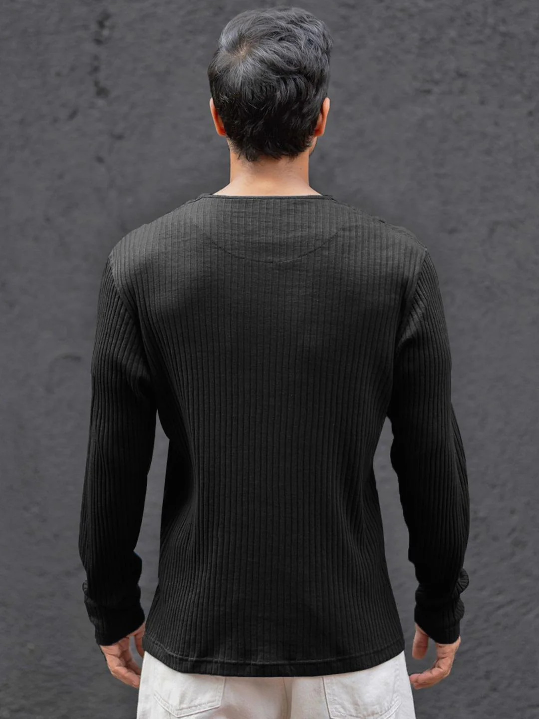 Powerlook Men Round Neck Knitted T-shirt - Image 5