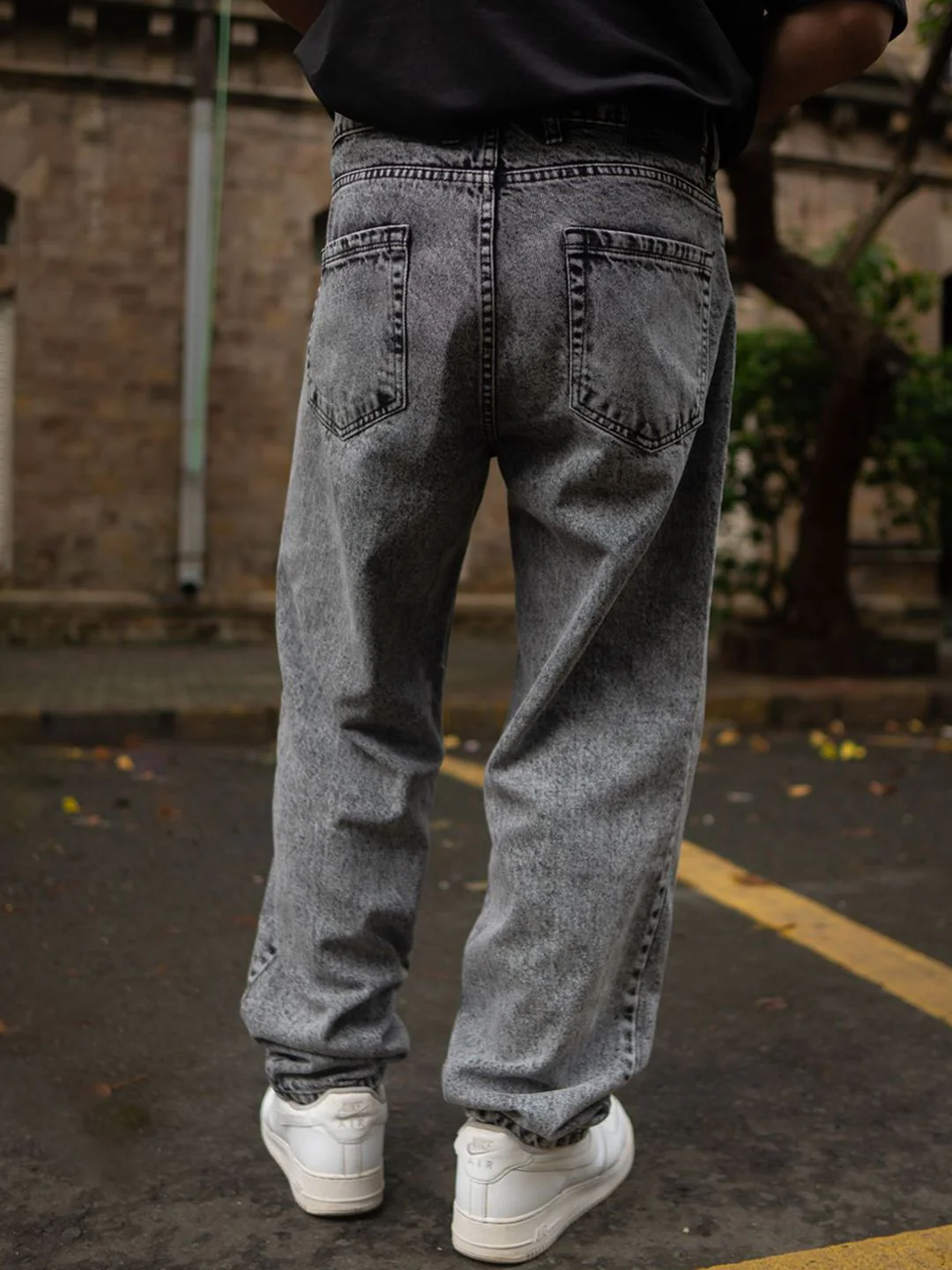 Powerlook Men Slash Knee Jeans - Image 5